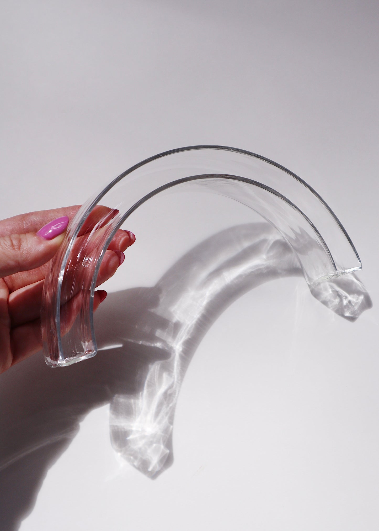 Perfectly Imperfect 40% OFF - Large Rainbow Pua Vase - Clear