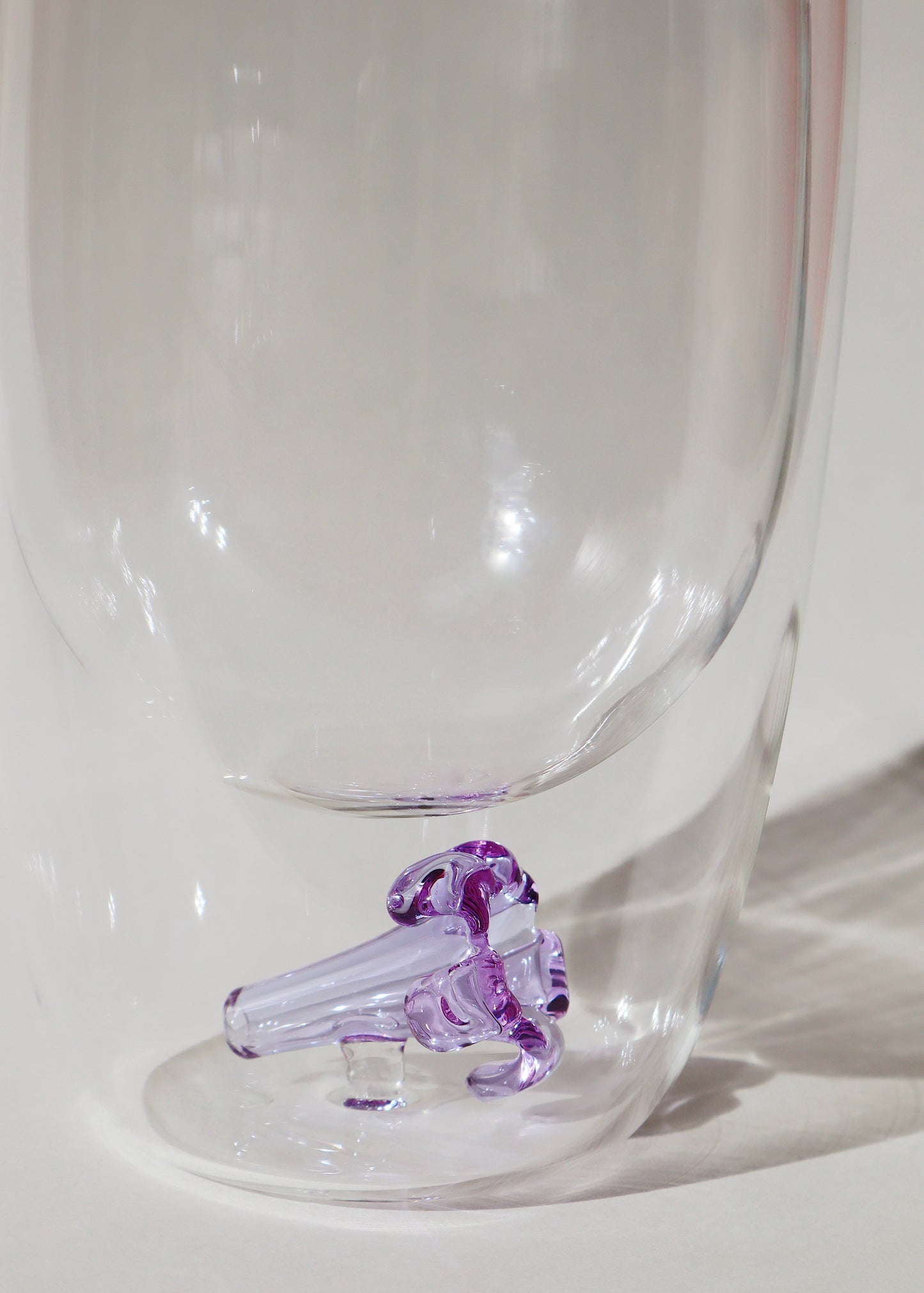 Puakenikeni Glass Tumbler Cup