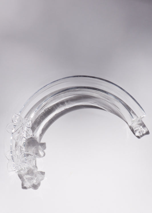 Perfectly Imperfect 40% OFF - Large Rainbow Pua Vase - Clear