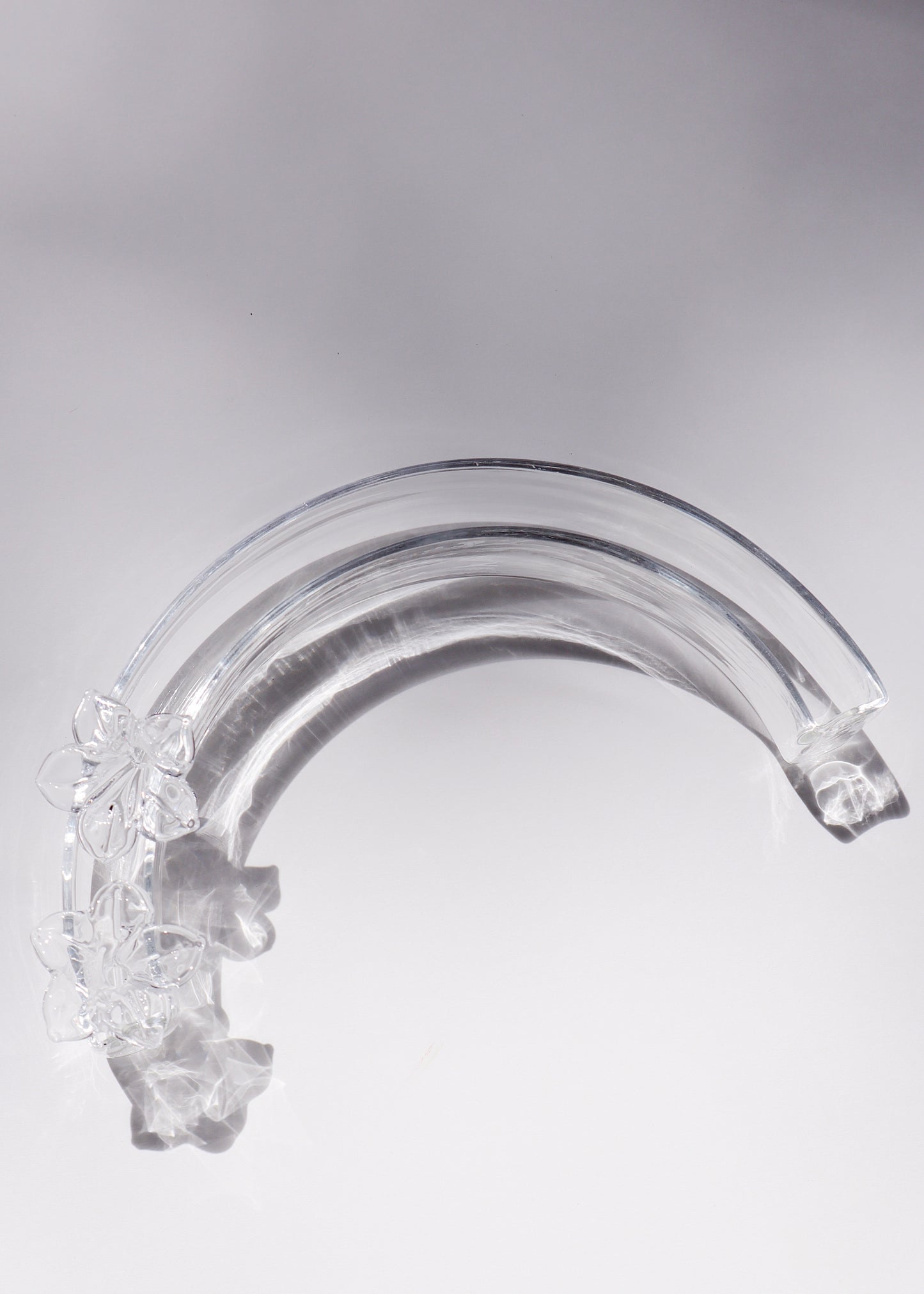 Perfectly Imperfect 40% OFF - Large Rainbow Pua Vase - Clear