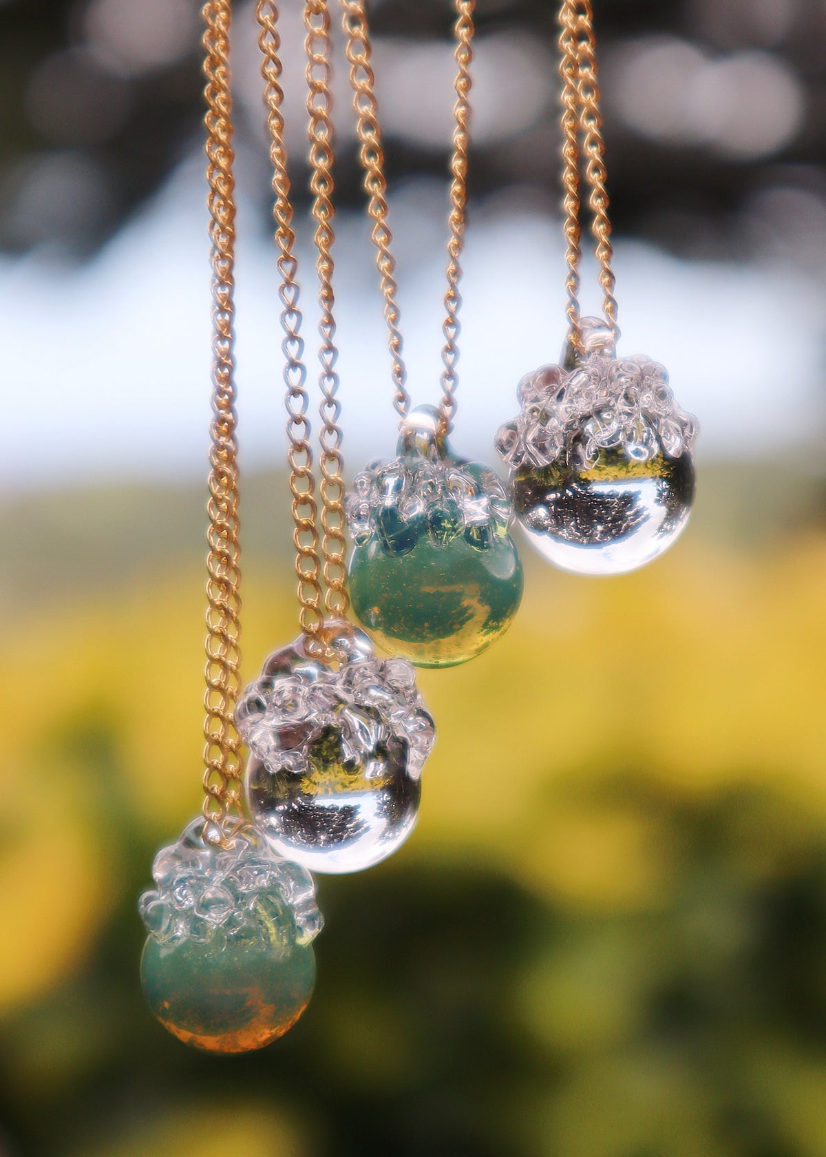 FROM THE ARCHIVES - Mini Crystal Ball Necklace