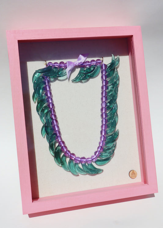 LIMITED EDITION COLOR Blue Jade 11” x 14" Shadowbox