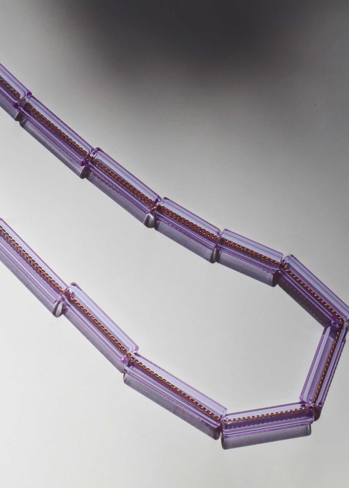 FROM THE ARCHIVES - Purple Multi Tube Necklace