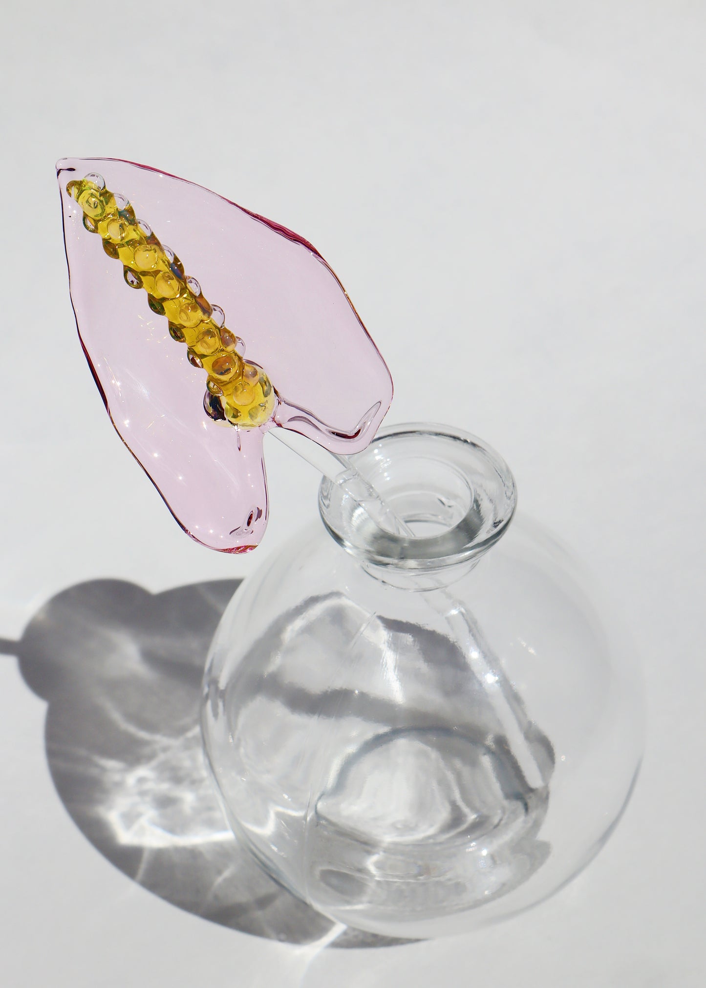 Glass Anthurium Vase #8