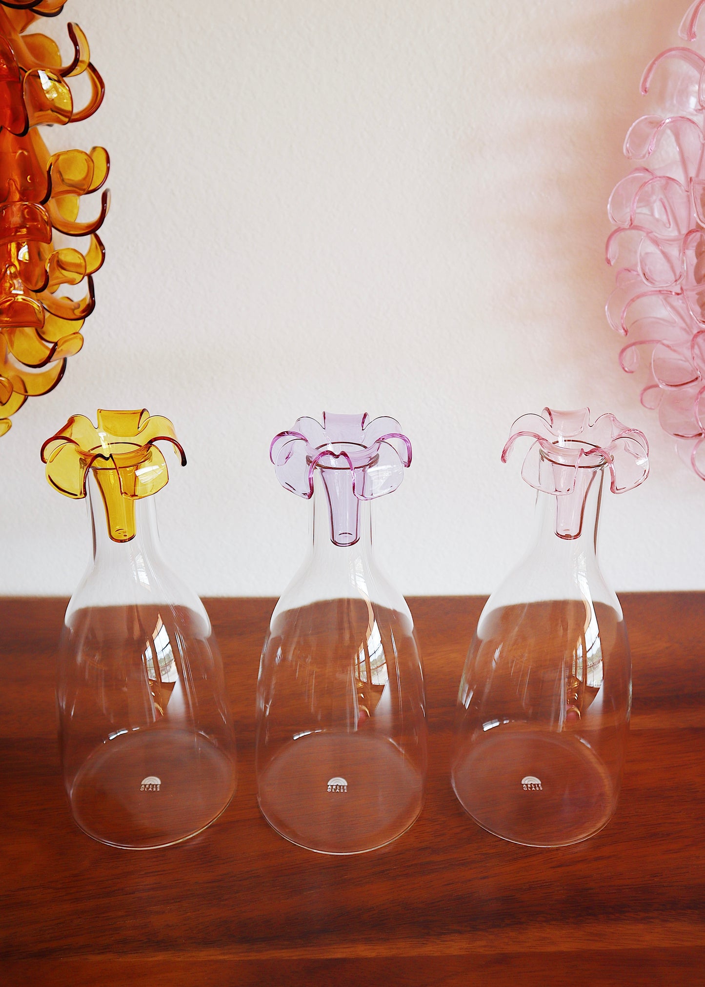 Puakenikeni Glass Serving Carafe