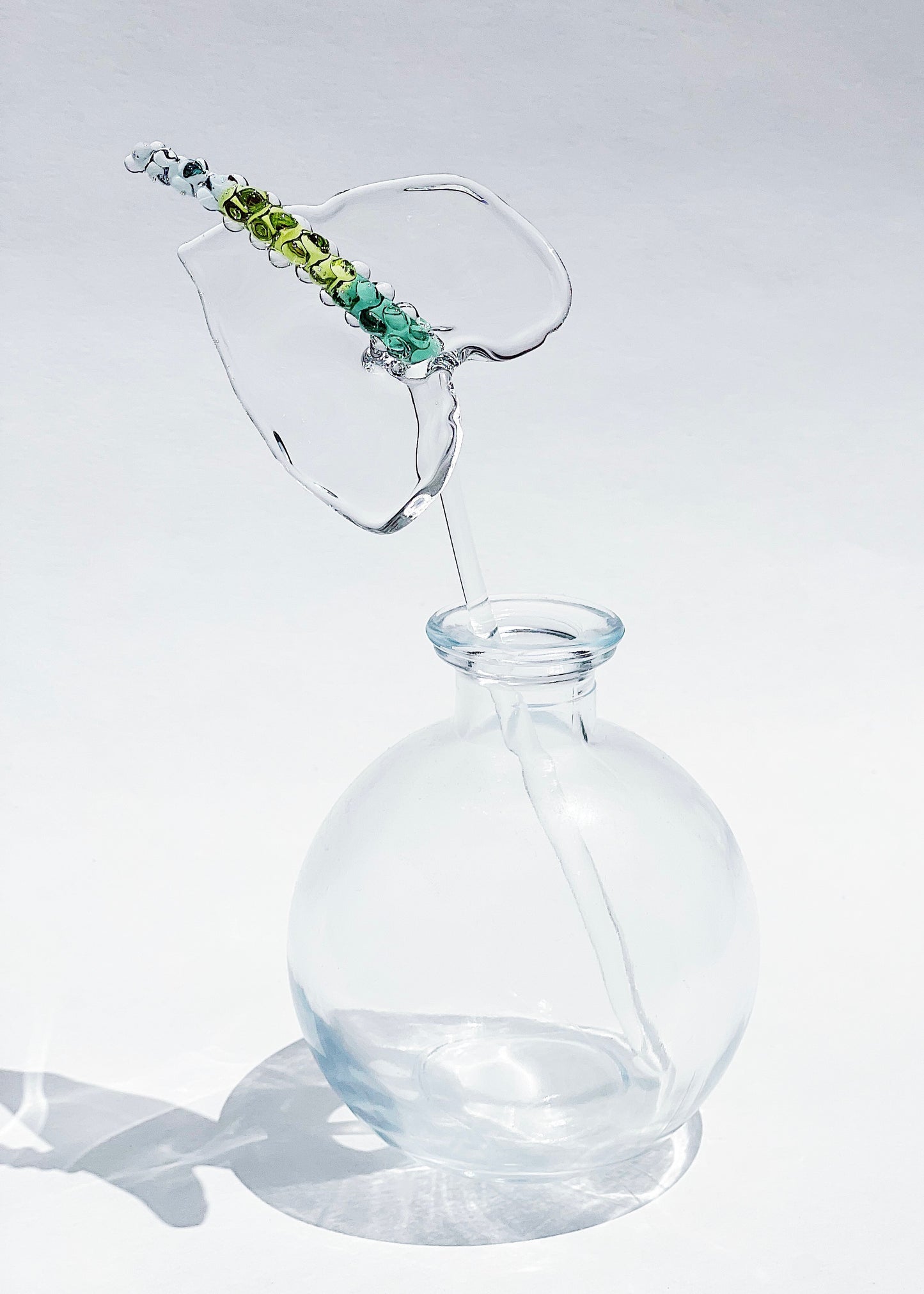 Glass Anthurium Vase #2