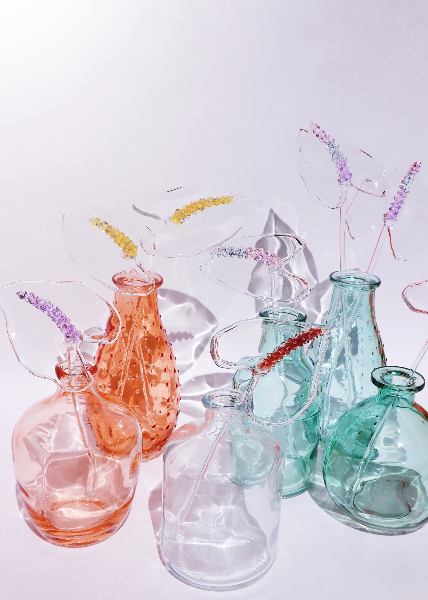 Glass Crazy Straws – Arlie Pemberton