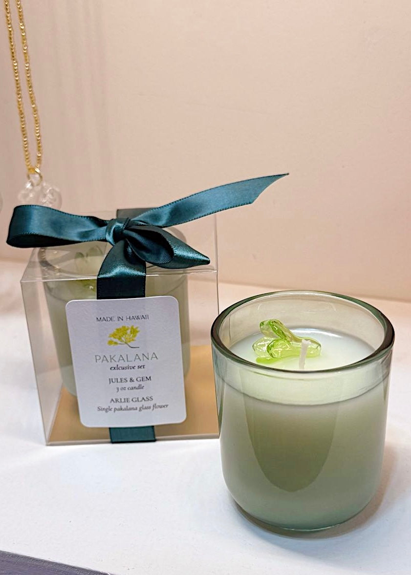 Jules & Gem X Arlie Glass - 3oz Candle Pakalana