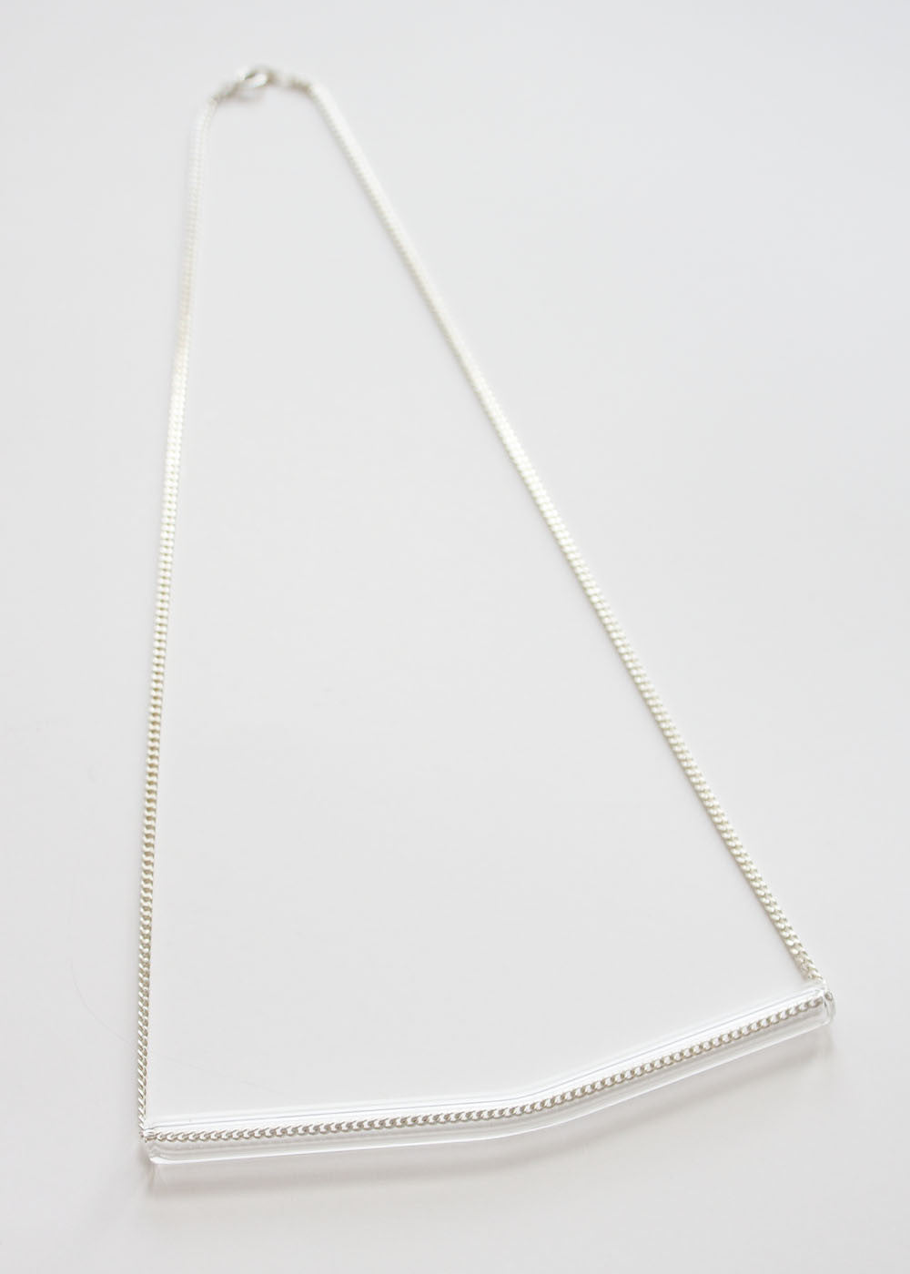 Minimal Glass Tube Necklace No. 5