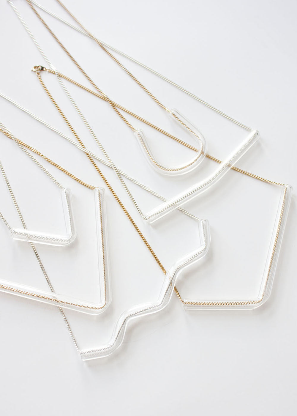 Minimal Glass Tube Necklace No. 5